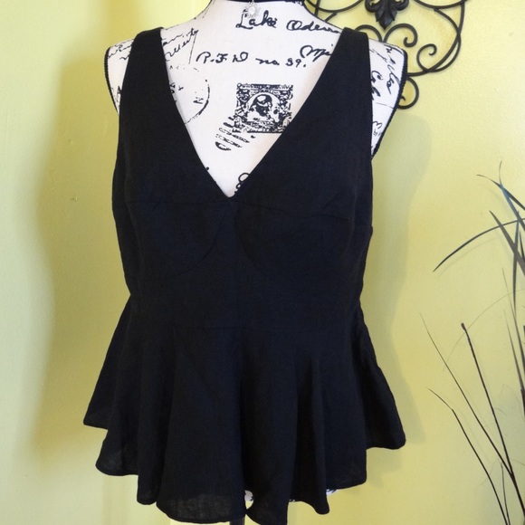 10 sale who wha wer women top size m color black - Picture 2 of 5
